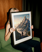 Mountain Explorer - Block Style Print