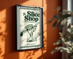 The Slice Shop - Pizza Style Golf Print